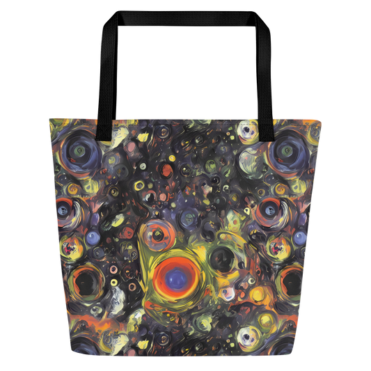 Large Tote Bag w/ Pocket - Stellar Spin