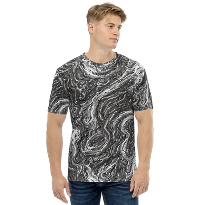 Men's Crew Neck T-Shirt - Nebulous Night