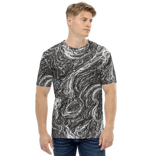 Men's Crew Neck T-Shirt - Nebulous Night