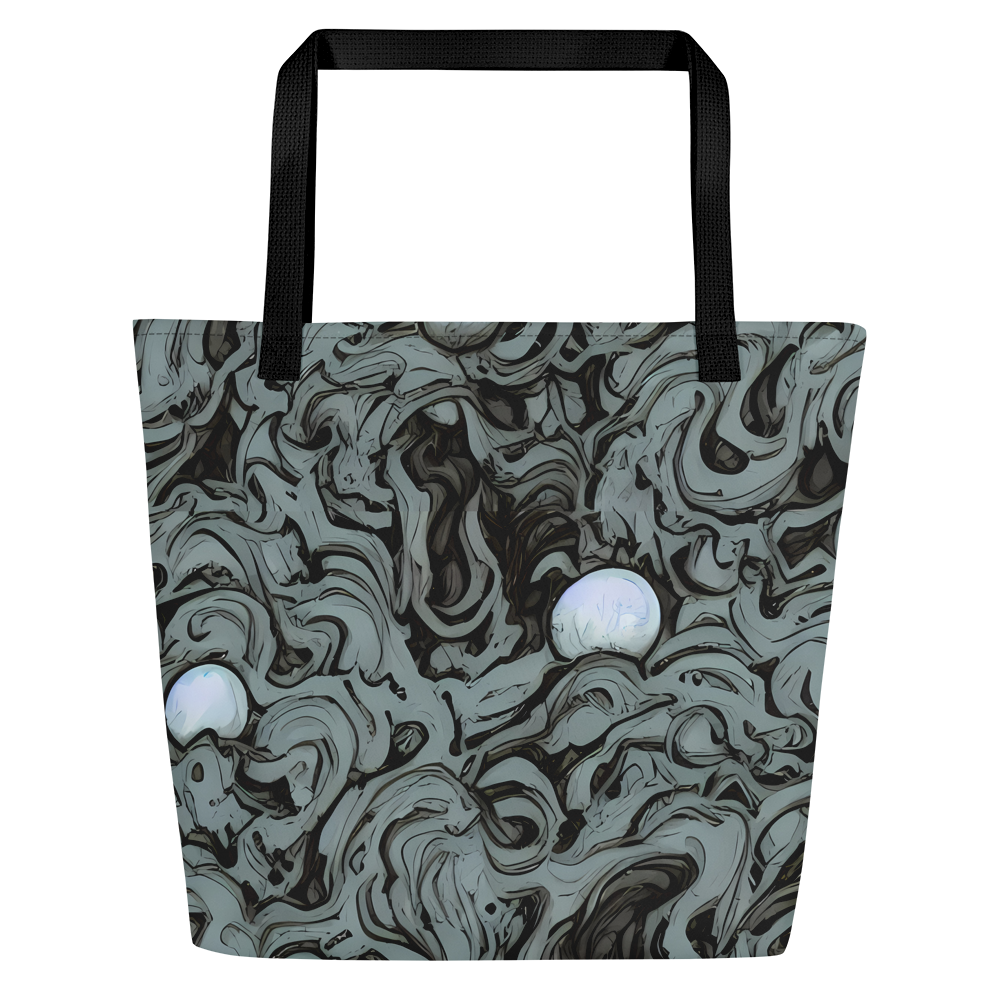 Large Tote Bag w/ Pocket - Caruso Swirl