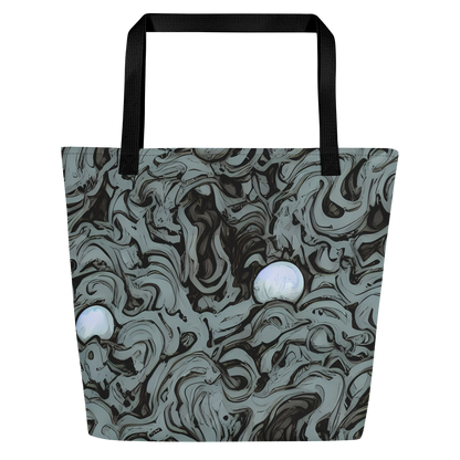 Large Tote Bag w/ Pocket - Caruso Swirl