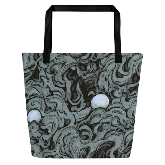 Large Tote Bag w/ Pocket - Caruso Swirl