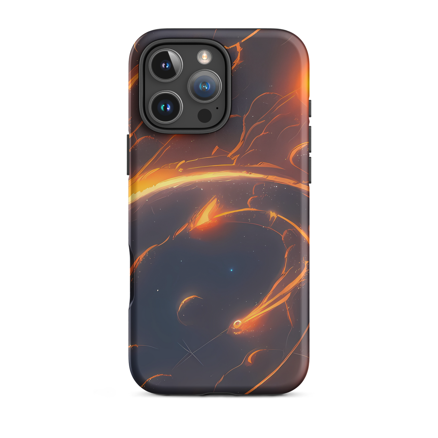 Tough Case for iPhone® - Inferno Spirals