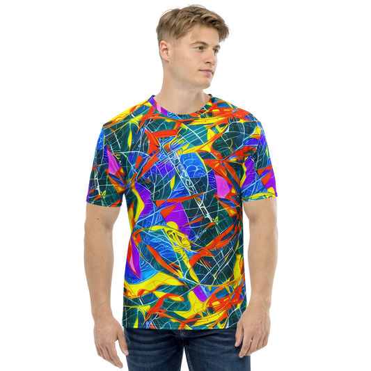 Men's Crew Neck T-Shirt - Arkhipov Waves