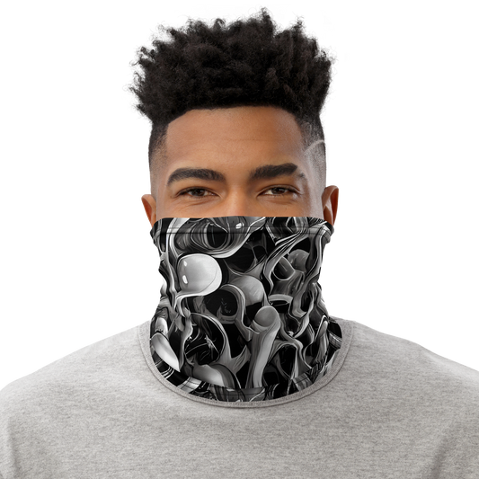 Neck Gaiter - Fluid Monochrome