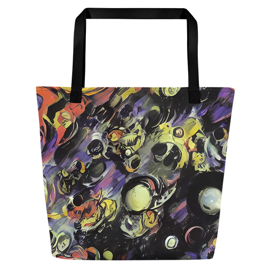 Large Tote Bag w/ Pocket - Fires of the Void