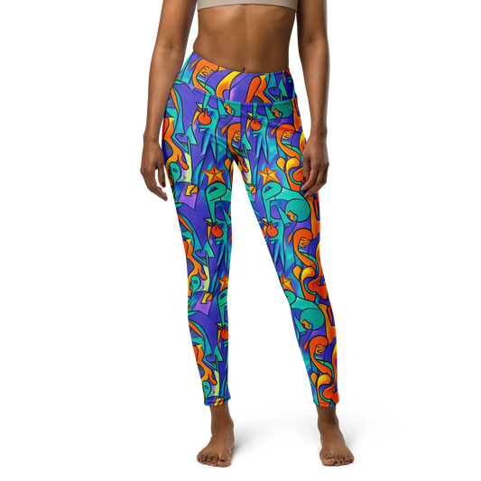 Yoga Leggings - Surreal Movements