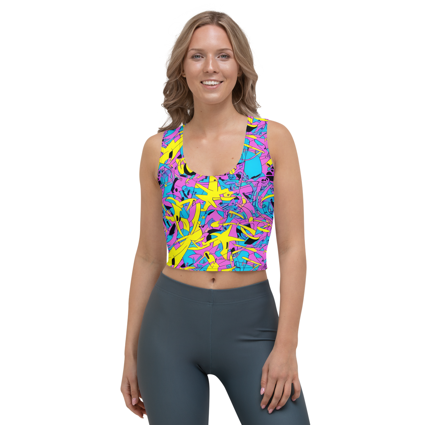 Crop Top - Neon Jive