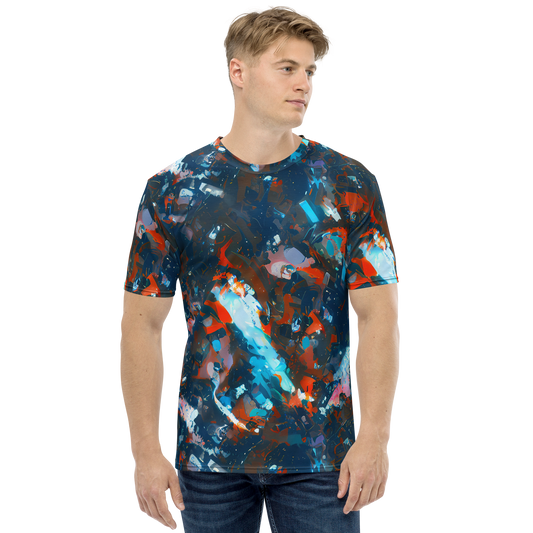 Men's Crew Neck T-Shirt - Ghenie's Whirl