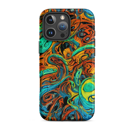 Tough Case for iPhone® - Flaming Mirage