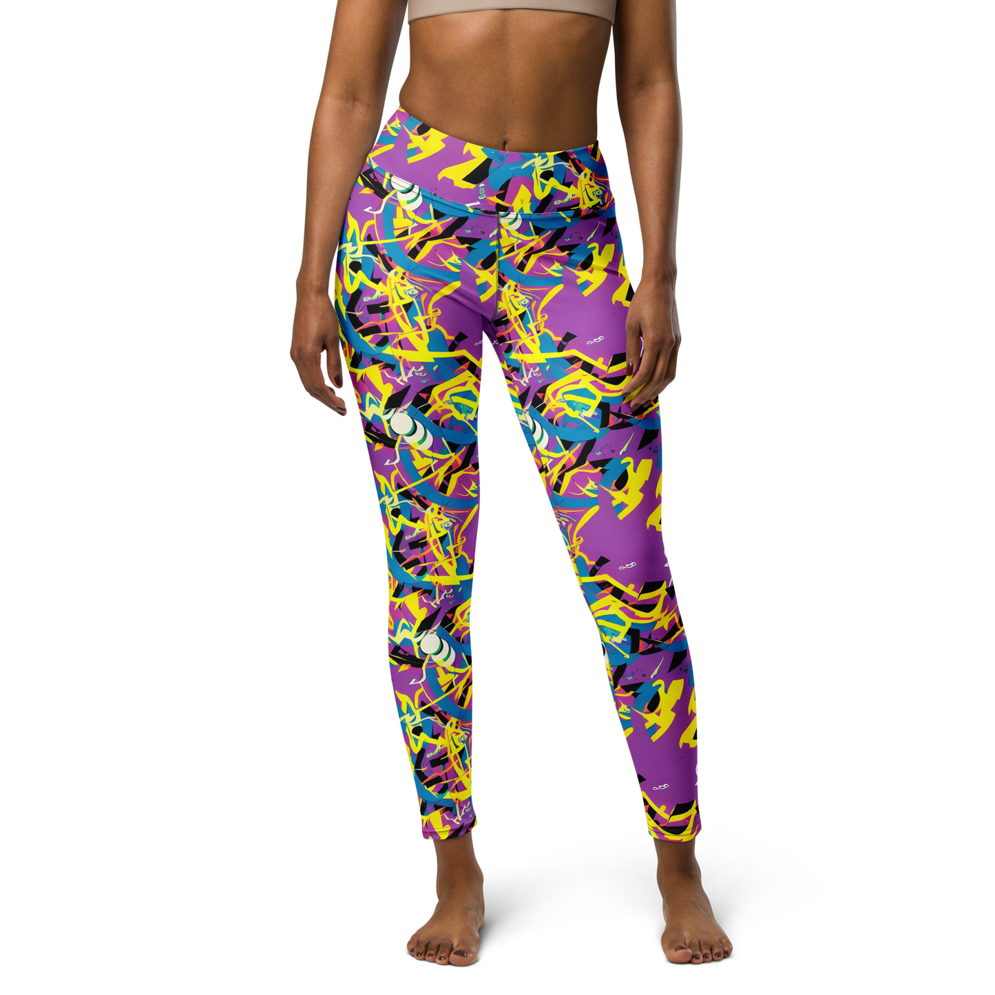 Yoga Leggings - Galactic Sprawl