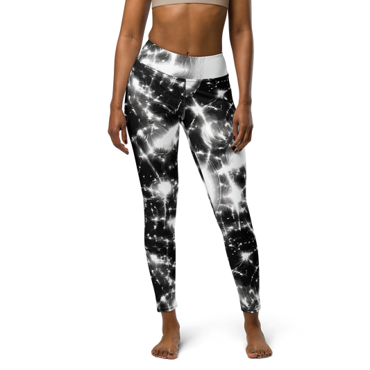 Yoga Leggings - Electric Nightfall