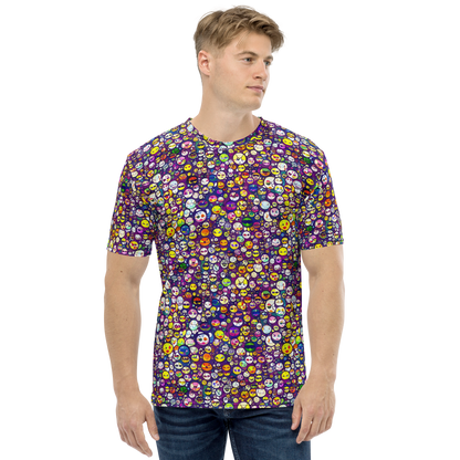 Men's Crew Neck T-Shirt - Mosaic Moods