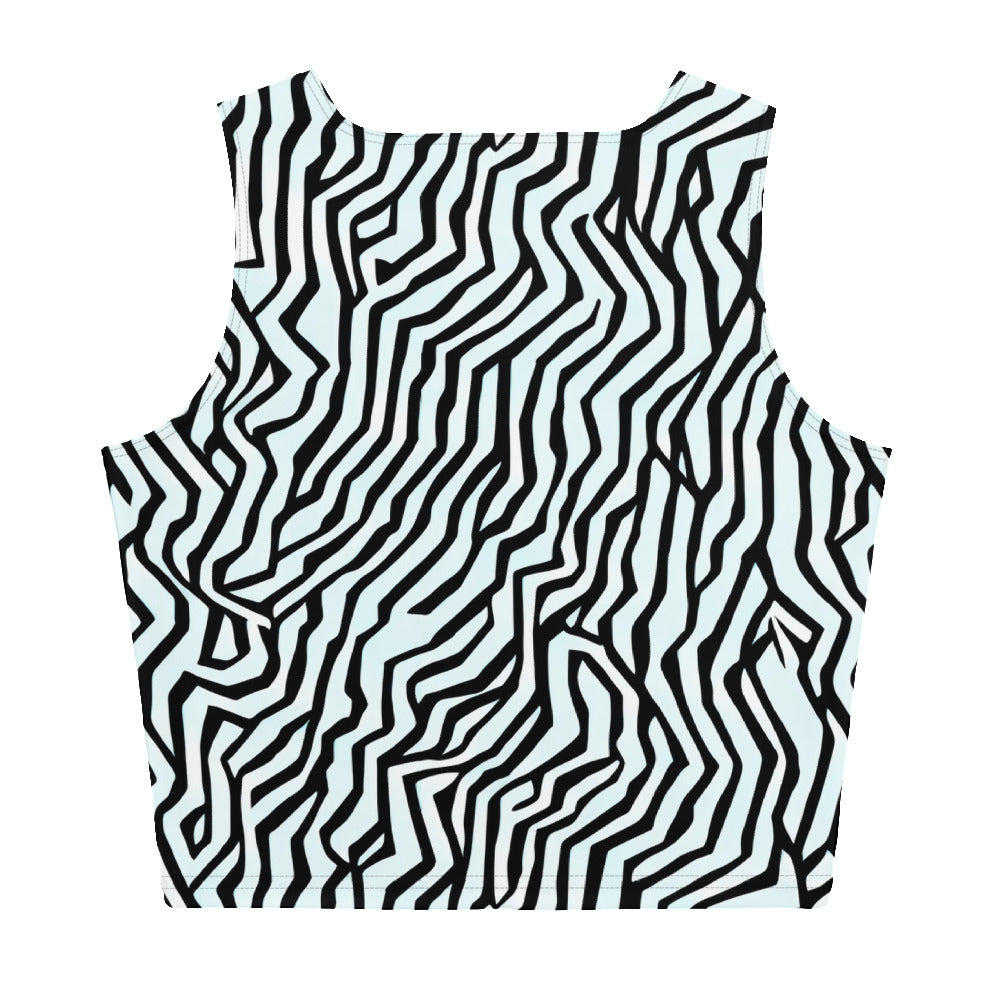 Crop Top - Echoing Stripes