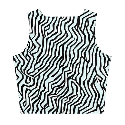 Crop Top - Echoing Stripes