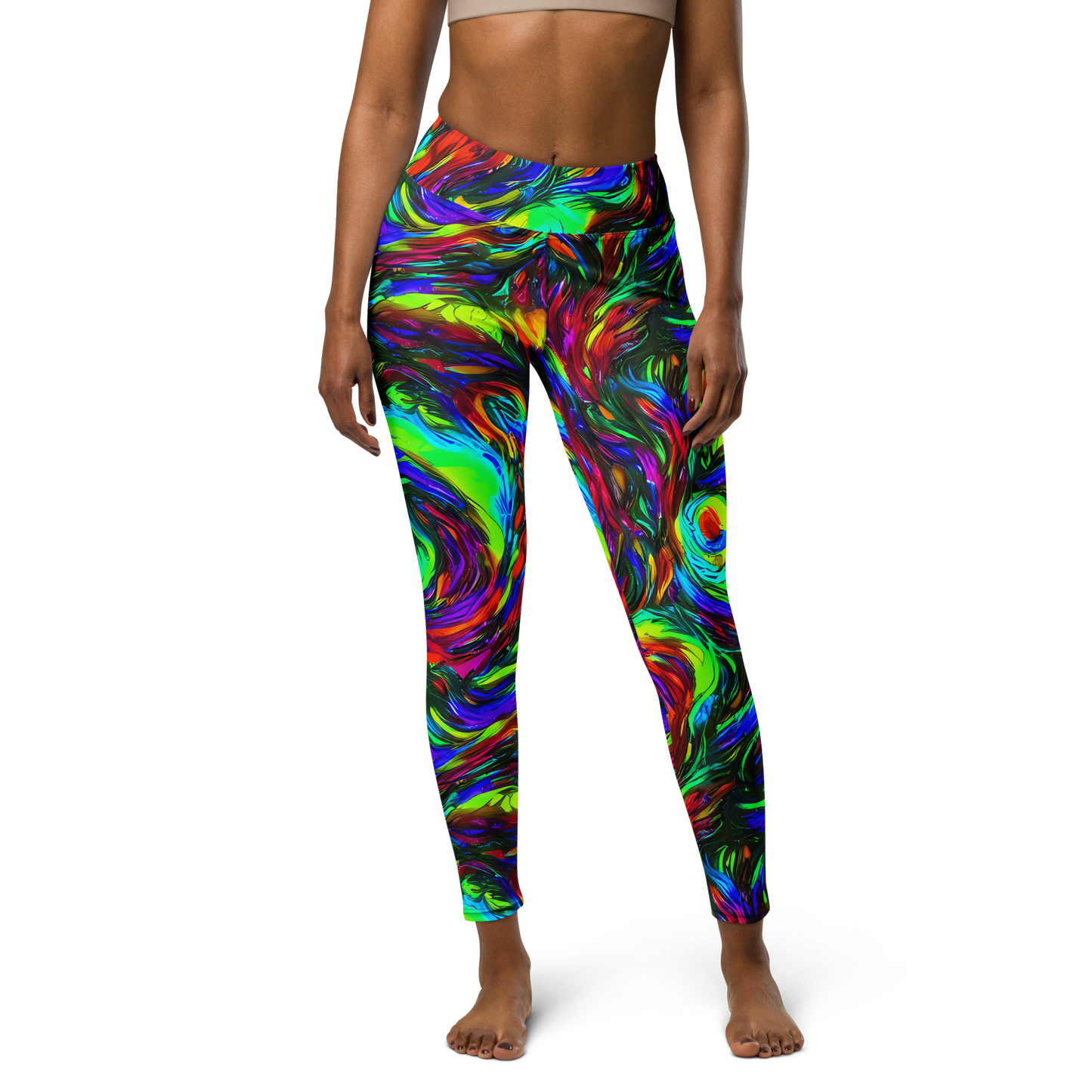 Yoga Leggings - Calraet Swirl