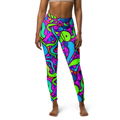 Yoga Leggings - Funky Vortex