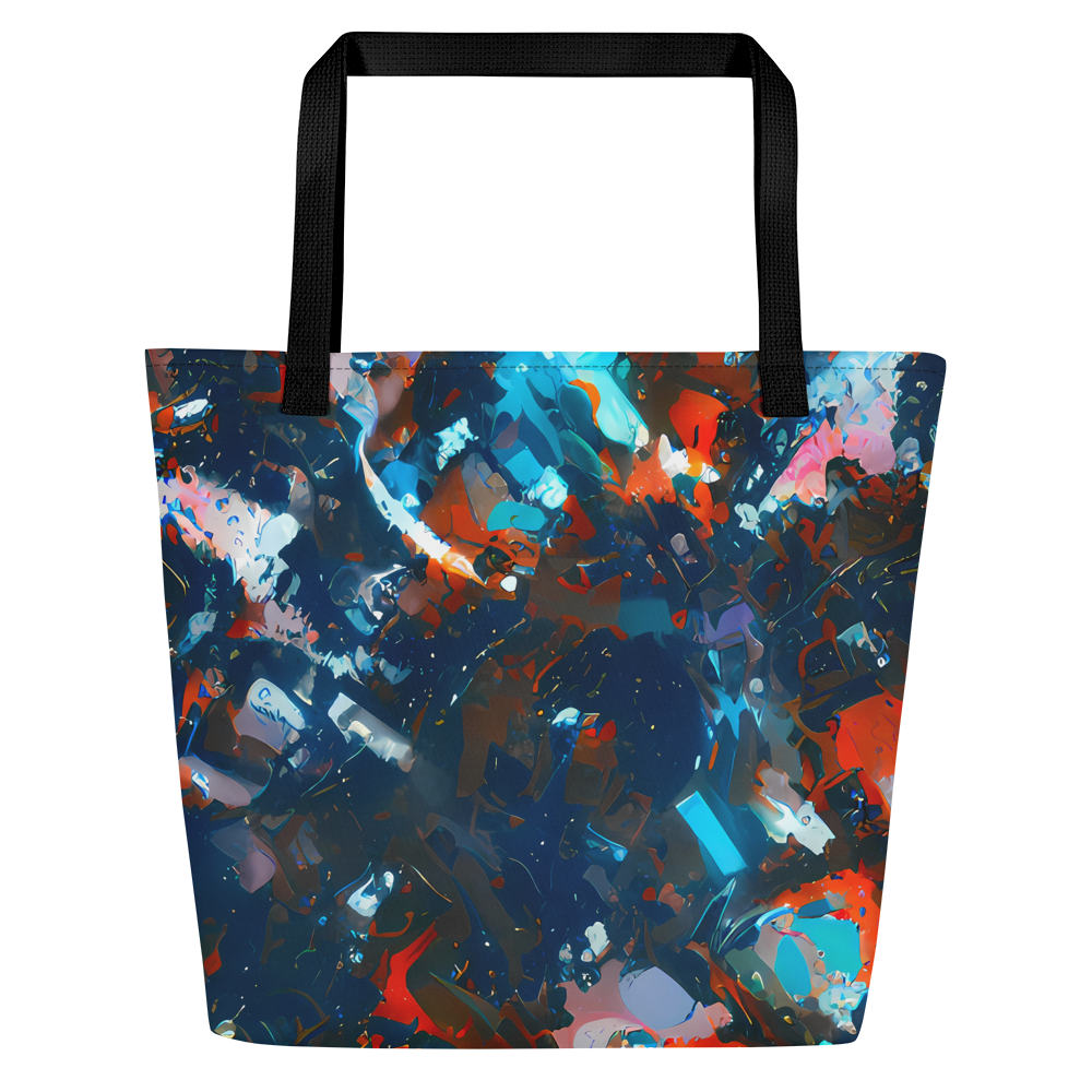 Large Tote Bag w/ Pocket - Ghenie's Whirl