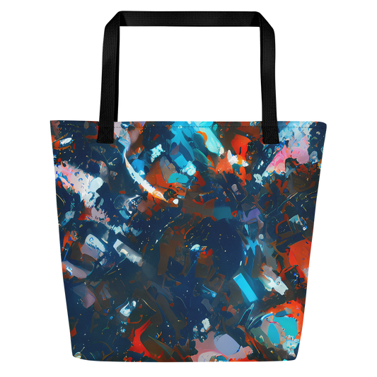 Large Tote Bag w/ Pocket - Ghenie's Whirl