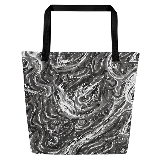 Large Tote Bag w/ Pocket - Nebulous Night