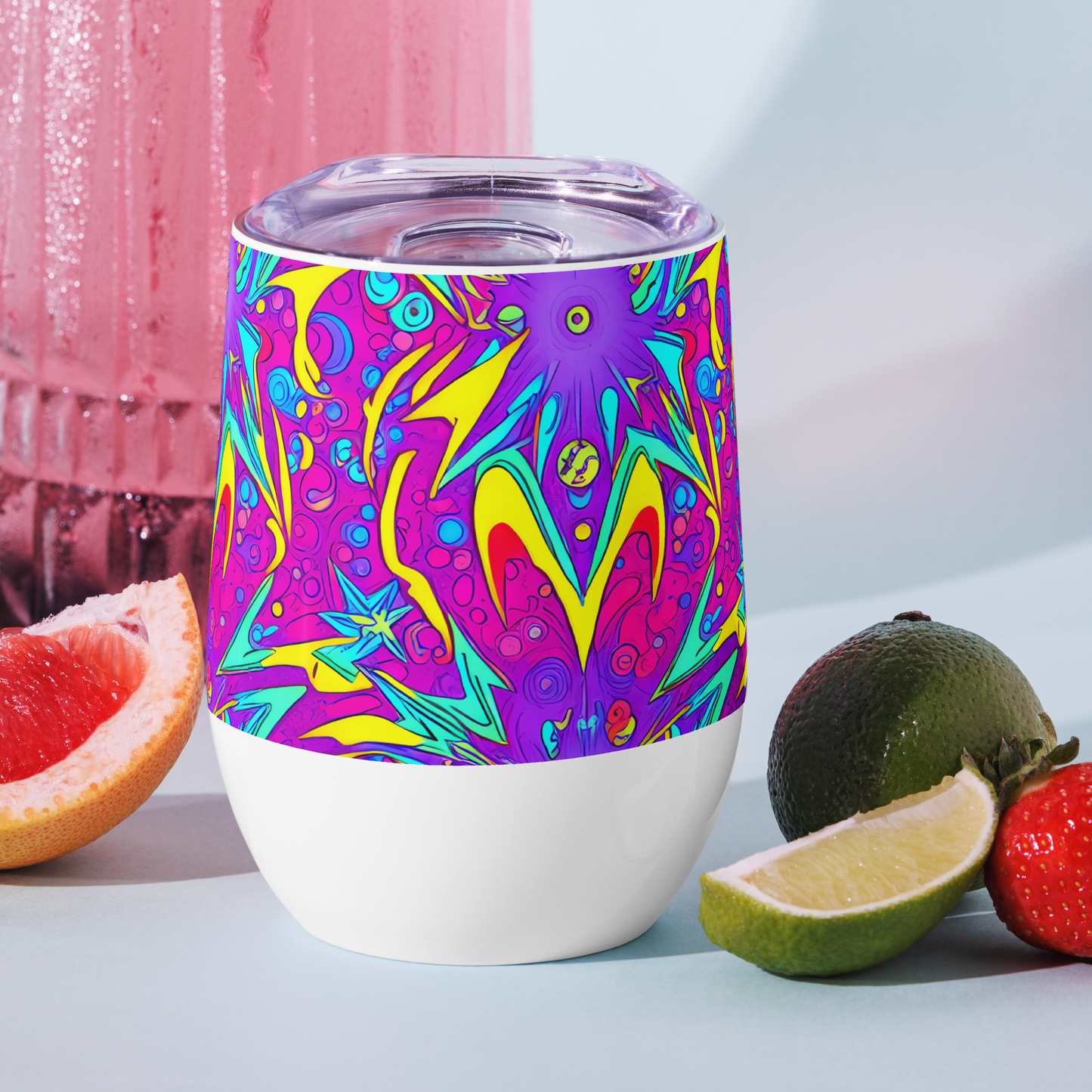 Wine Tumbler - Nebula Radiance