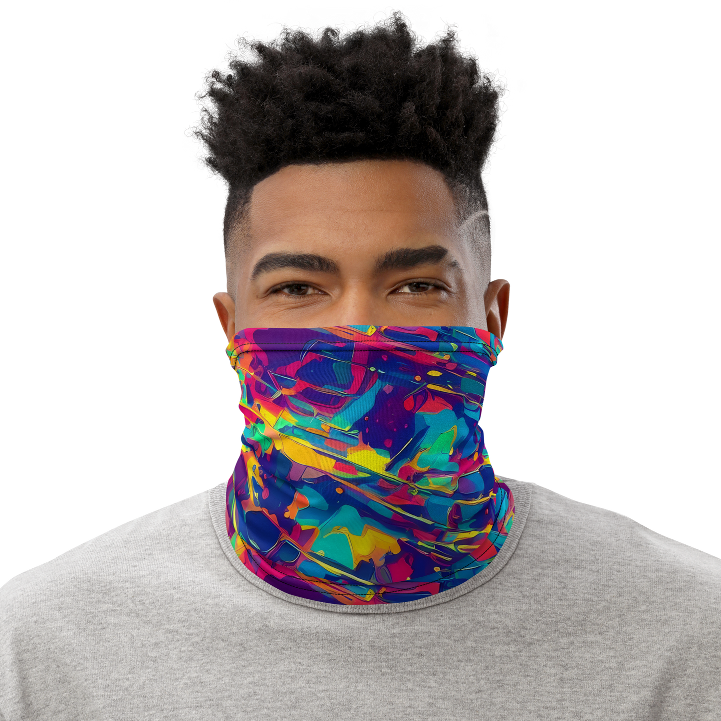 Neck Gaiter - Spectrum Streaks