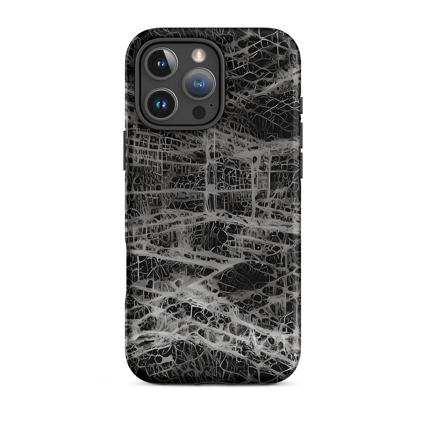 Tough Case for iPhone® - Monochrome Mesh