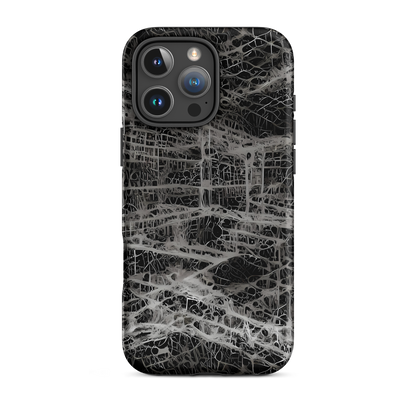 Tough Case for iPhone® - Monochrome Mesh