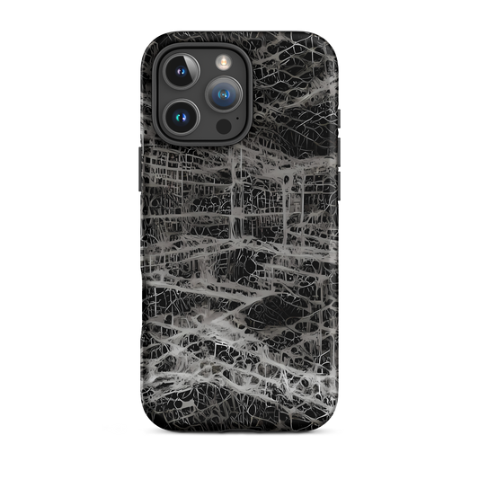 Tough Case for iPhone® - Monochrome Mesh