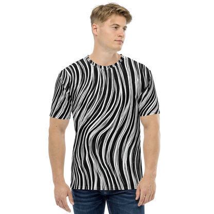 Men's Crew Neck T-Shirt - Weston Waves