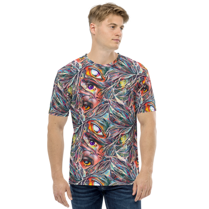 Men's Crew Neck T-Shirt - Prismatic Reverie