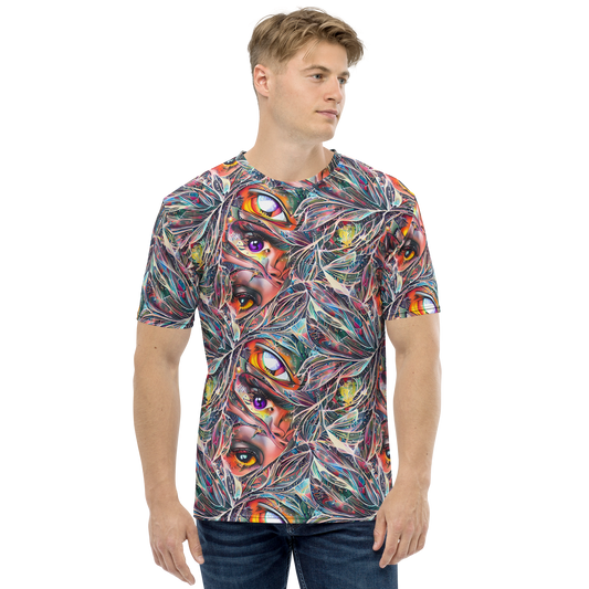 Men's Crew Neck T-Shirt - Prismatic Reverie