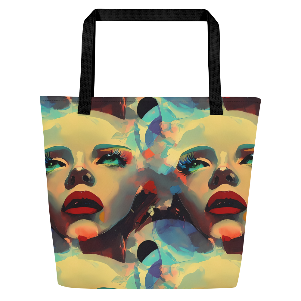 Large Tote Bag w/ Pocket - Astral Reflections