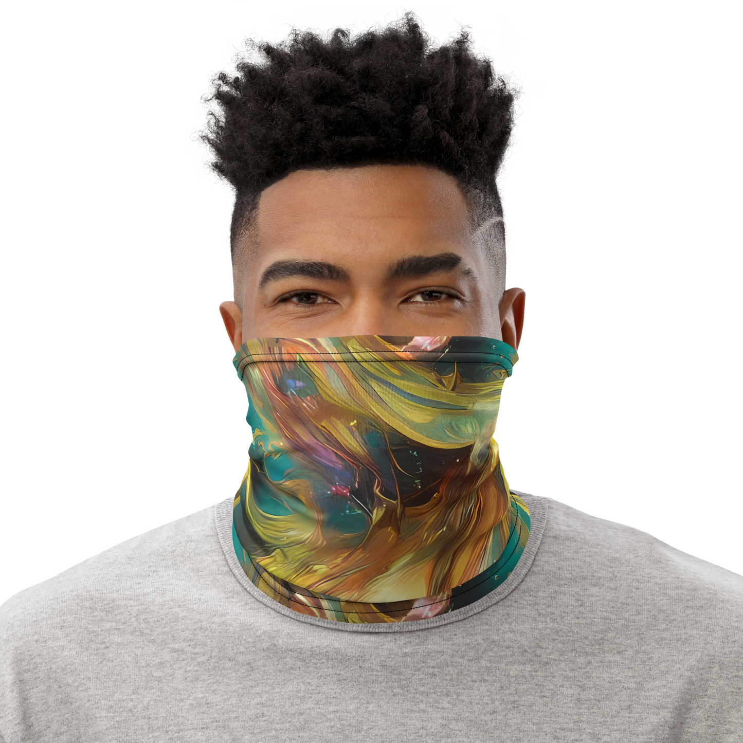 Neck Gaiter - Elegant Whirl