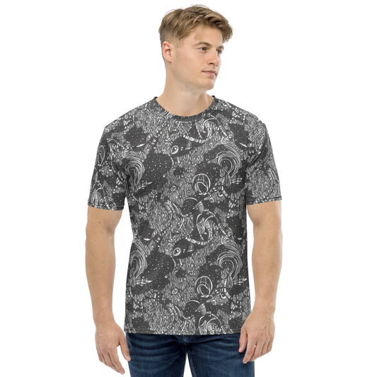 Men's Crew Neck T-Shirt - Shadow Reverie