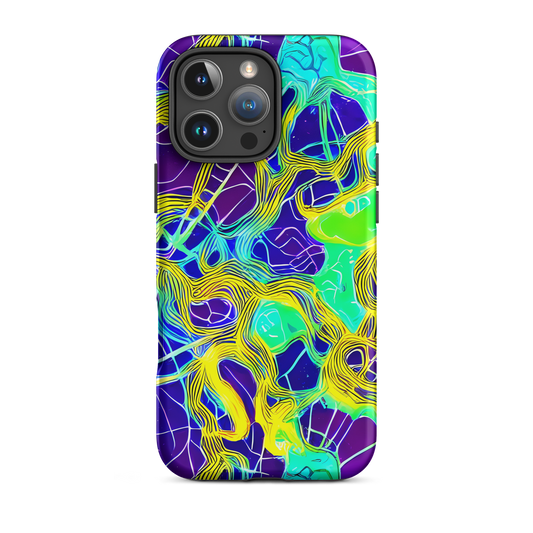 Tough Case for iPhone® - Neon Jungle Rhapsody