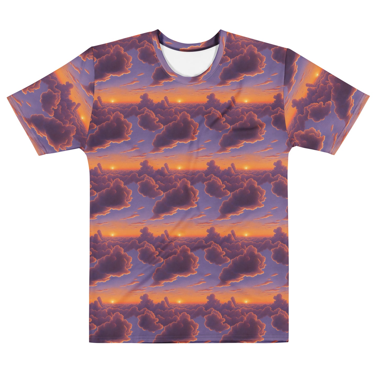 Men's Crew Neck T-Shirt - Cotton Candy Dreams