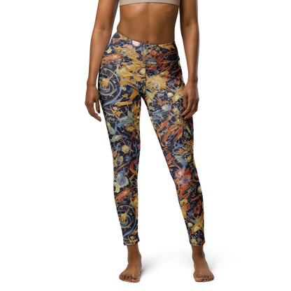 Yoga Leggings - Quantum Symmetry