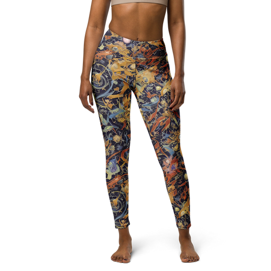 Yoga Leggings - Quantum Symmetry