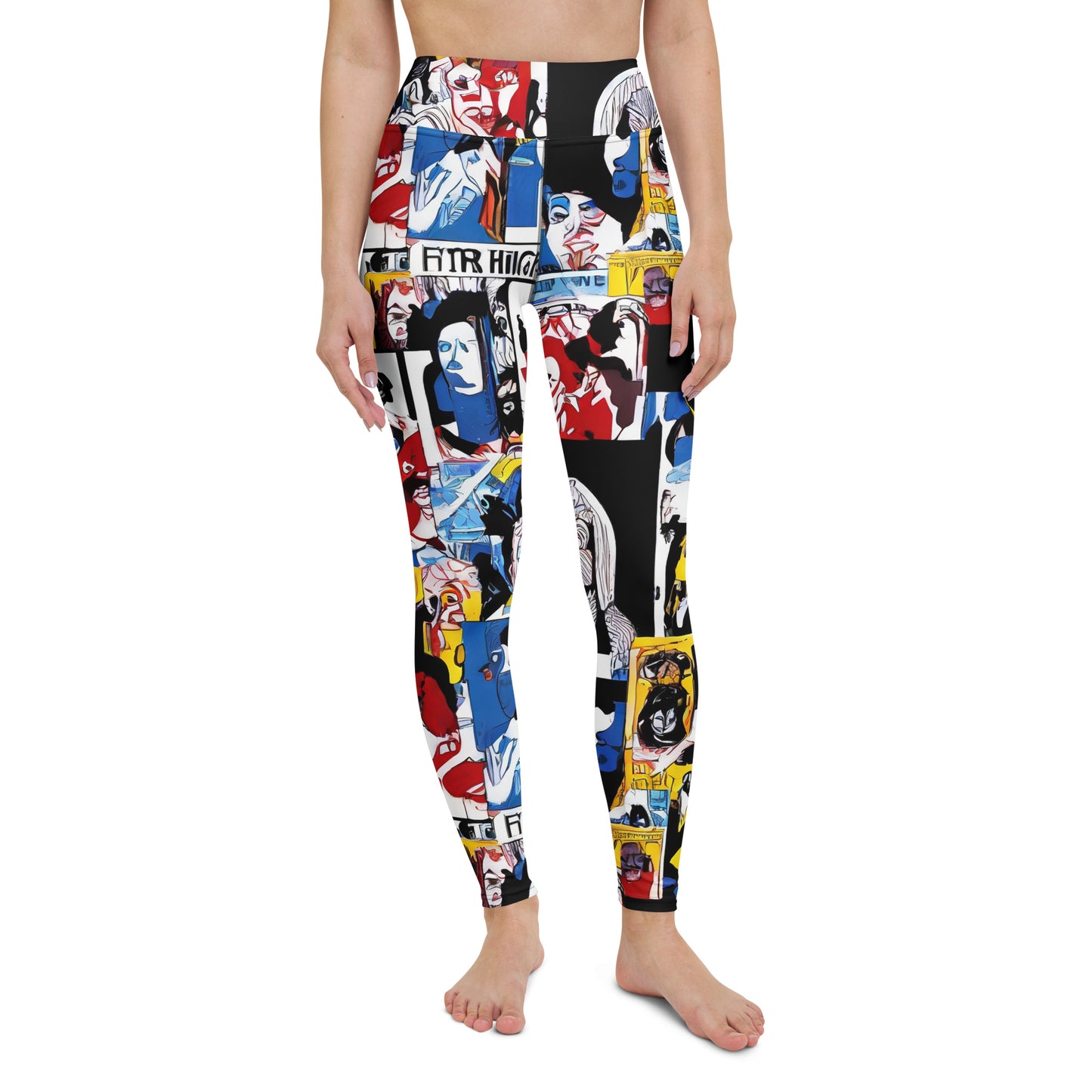 Yoga Leggings - Pop Art Parade
