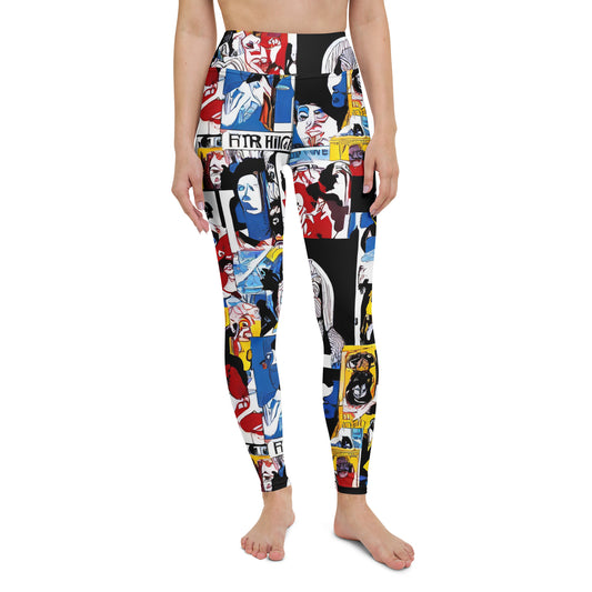 Yoga Leggings - Pop Art Parade
