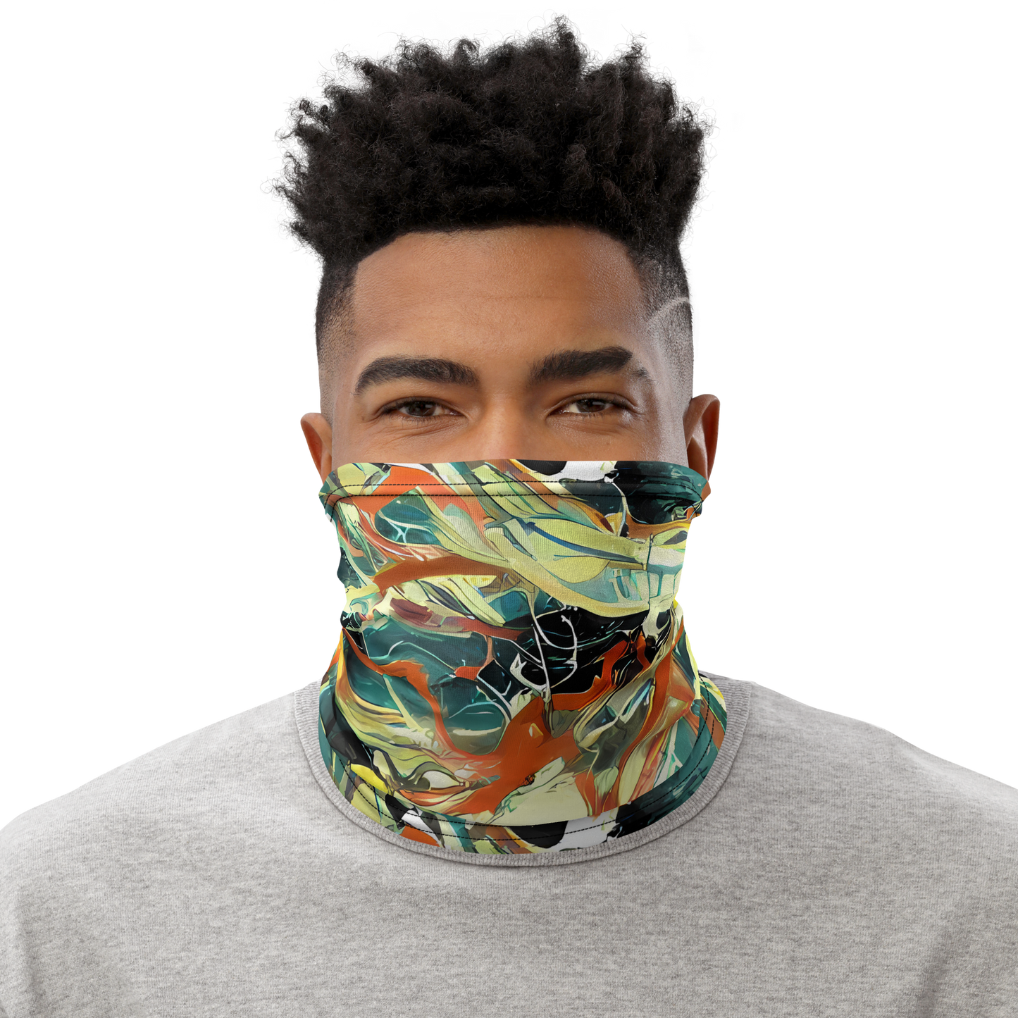 Neck Gaiter - Fluid Firestorm