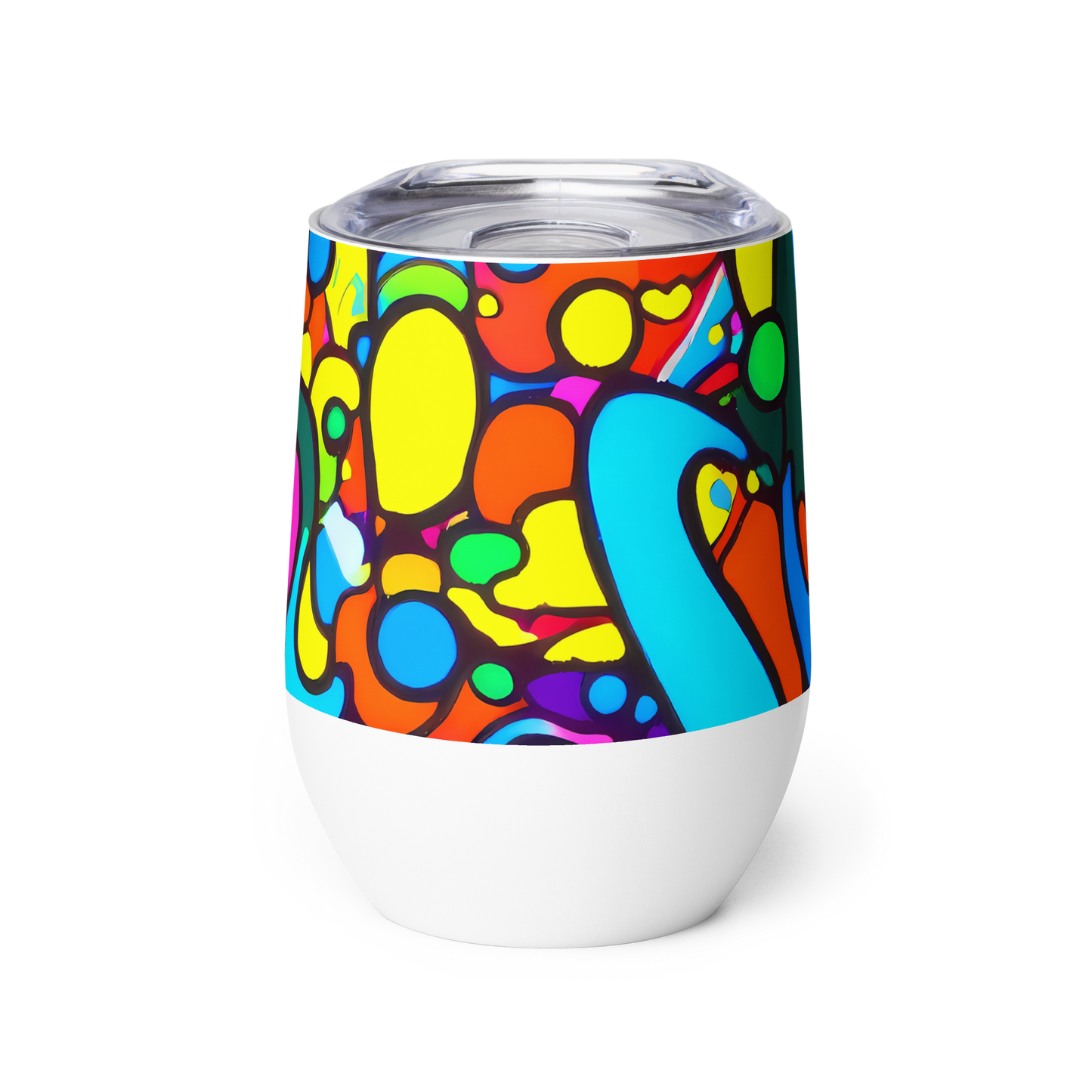 Wine Tumbler - Chromadoodle Junction