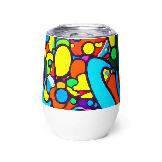 Wine Tumbler - Chromadoodle Junction