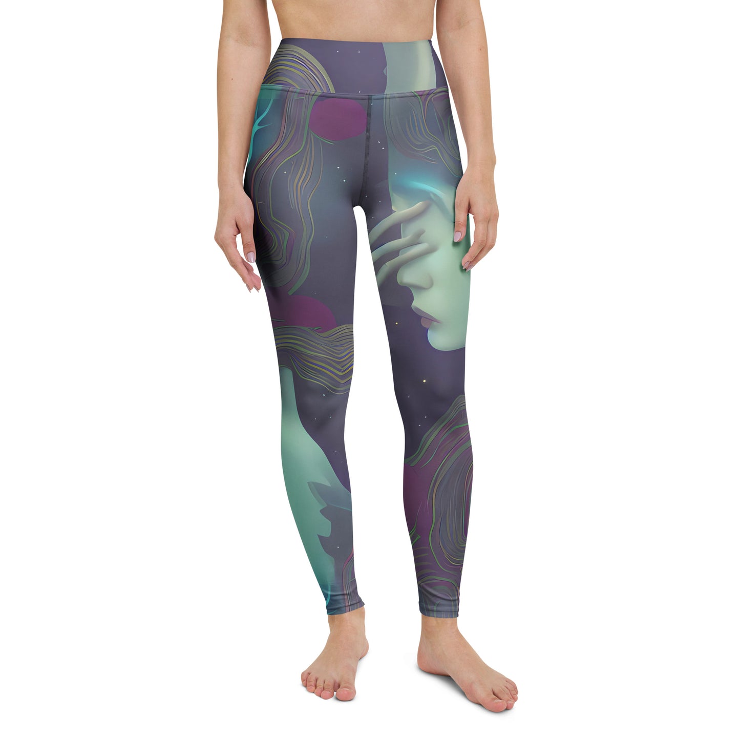 Yoga Leggings - Ethereal Muse