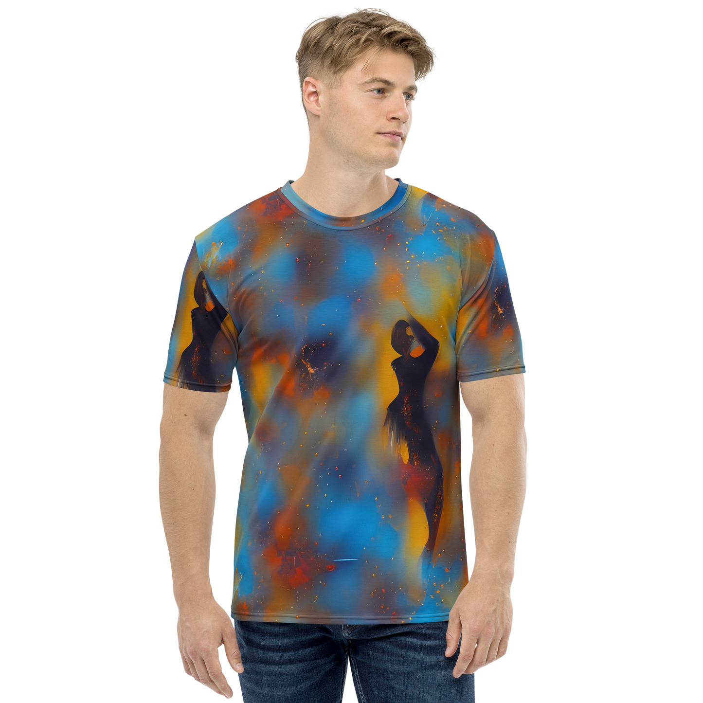 Men's Crew Neck T-Shirt - Vivid Whisper