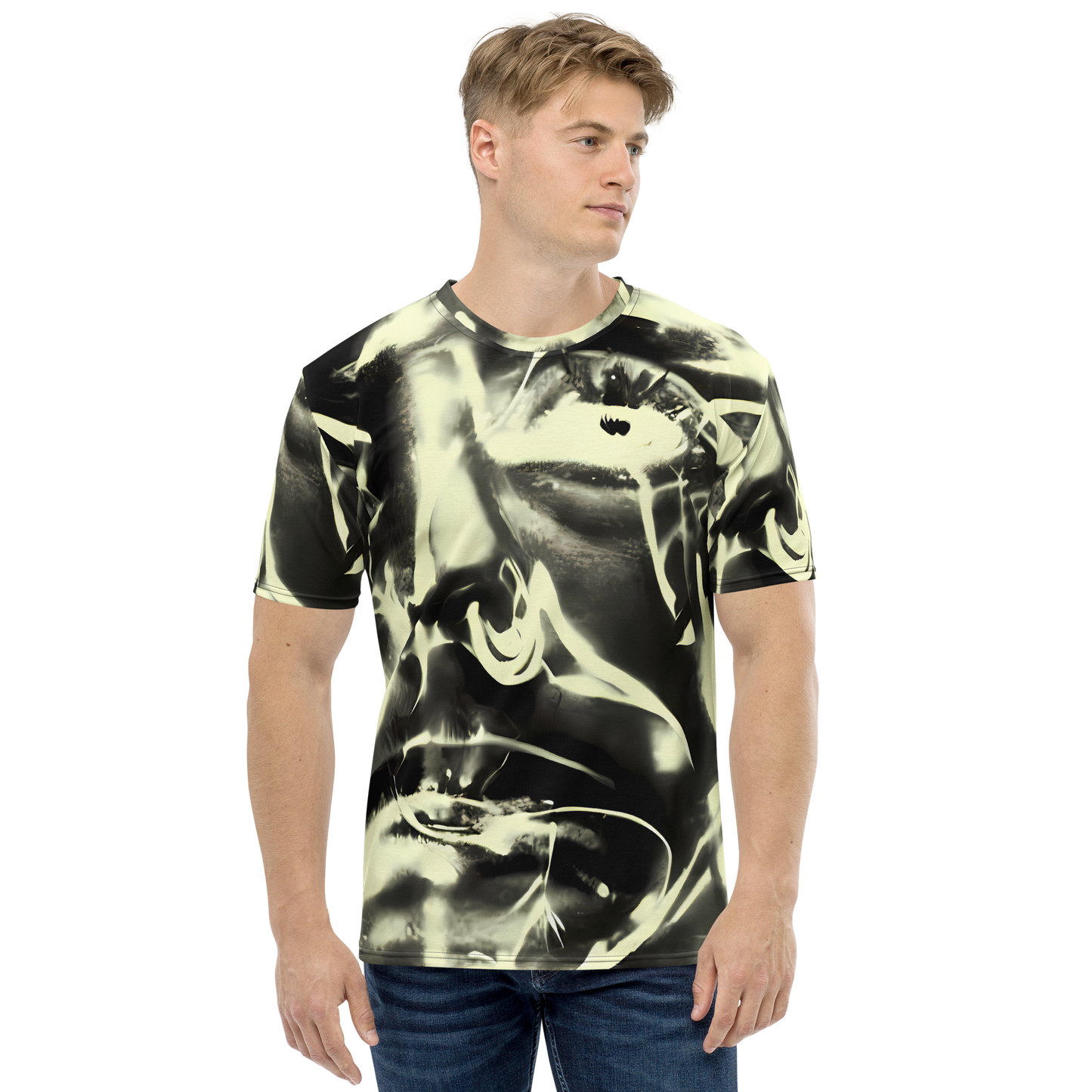 Men's Crew Neck T-Shirt - Visionary Flux