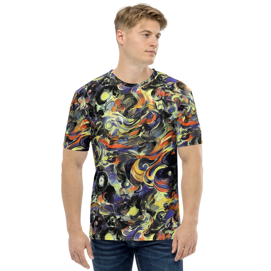 Men's Crew Neck T-Shirt - Twilight Chaos