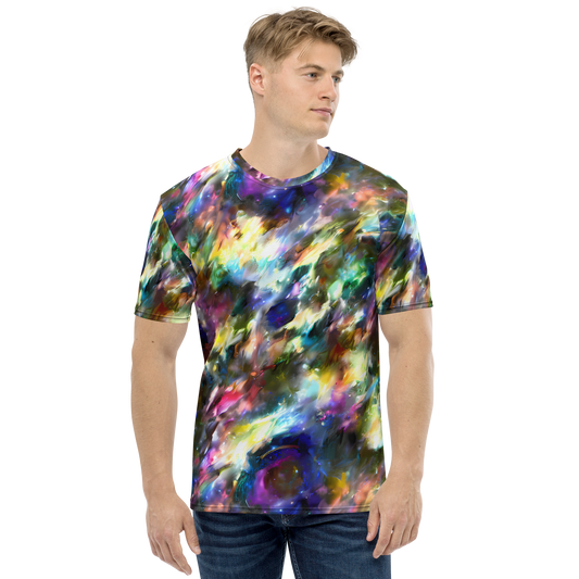 Men's Crew Neck T-Shirt - Emilia's Nebula