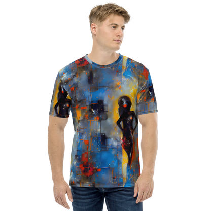 Men's Crew Neck T-Shirt - Neoblock Fusion